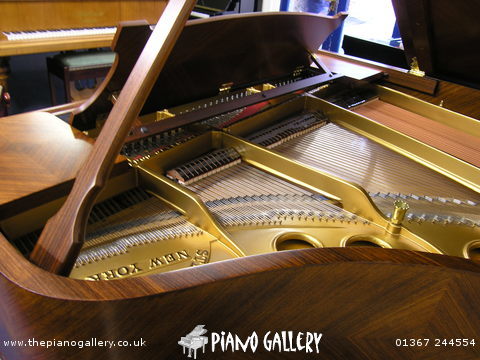 Steinway Model O - Inside