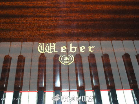 Weber G175 grand piano keyboard